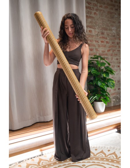Synthetic rattan rainstick 47.6"