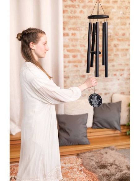 HMC36BK - Carillon Hamsa 36" - Noir