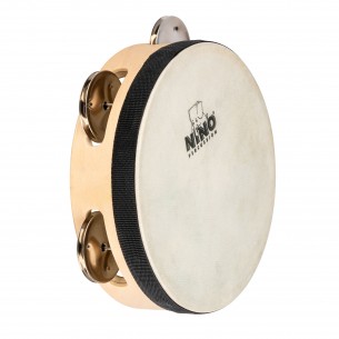 NINO942 - Tambourin en bois 6", 1 rang