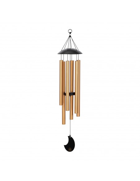 Chimes Moon 32" - Bronze