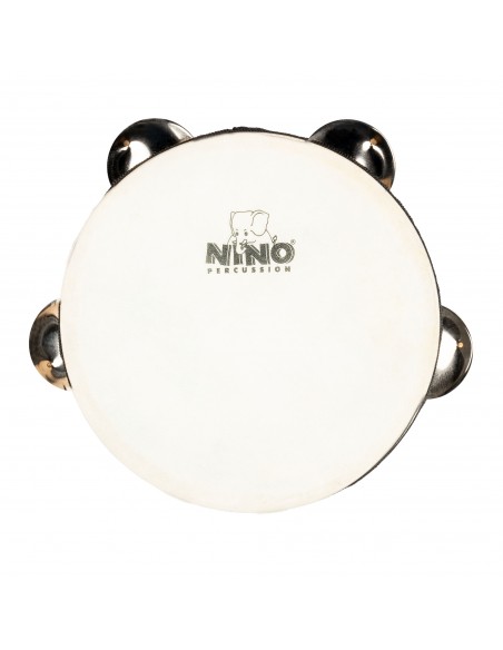 NINO942 - Tambourin en bois 6", 1 rang