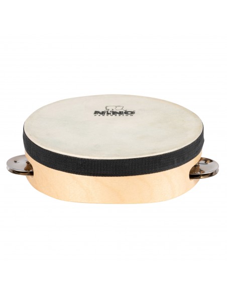 NINO942 - Tambourin en bois 6", 1 rang