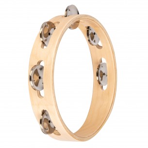 NINO943 - Tambourin en bois 8", 1 rang