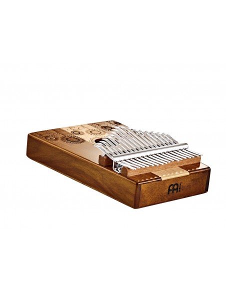 Kalimba Sound Hole 17 notes en Do majeur - Érable et acacia naturel brillant