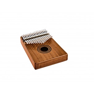 Kalimba Sound Hole 17 notes in C major - Natural gloss acacia