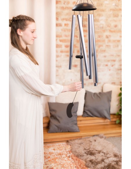 Carillon Moon 44" - Argent
