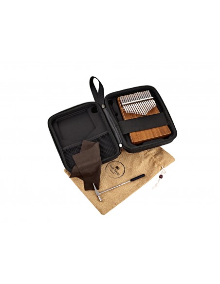 Kalimba Sound Hole 17 notes en Do majeur - Acacia naturel brillant
