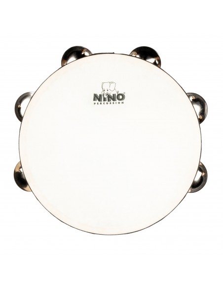 NINO944 - Tambourin en bois 8", 1 rang