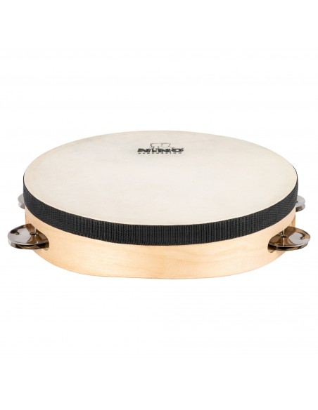 NINO944 - Tambourin en bois 8", 1 rang