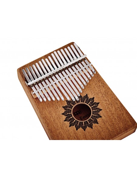 Kalimba Sound Hole 17 notes in C major - Natural matte mahogany