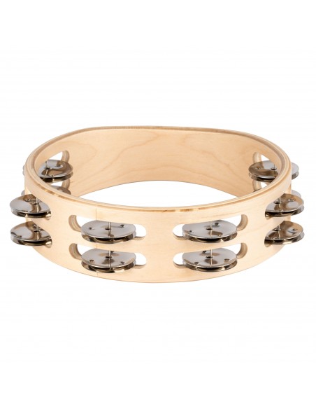 NINO945 - Tambourin en bois 8", 2 rangs