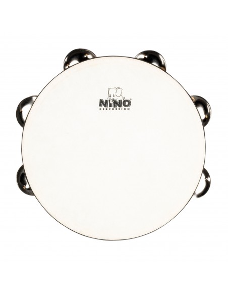 NINO946 - Tambourin en bois 8", 2 rangs