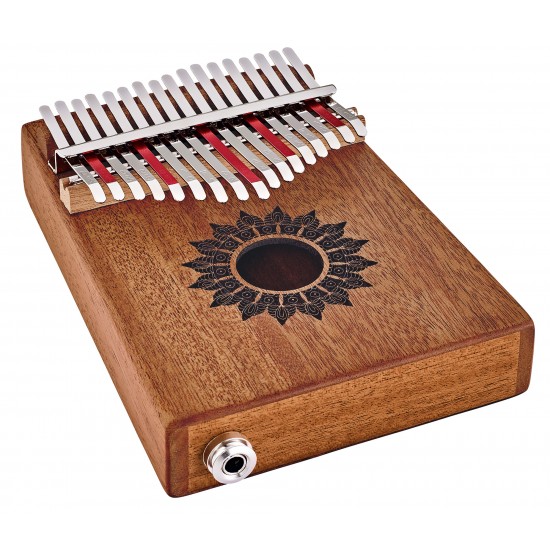 PKL1708H - Kalimba électro-acoustique 17 notes en Do majeur