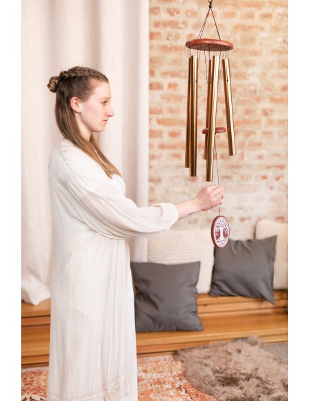 Carillon Tree of Life 36" - Brun