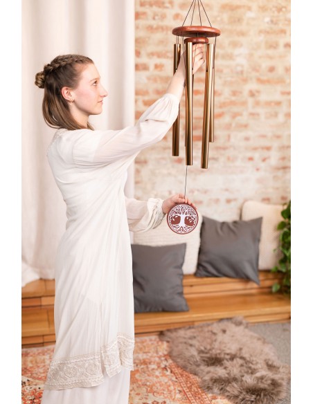 Carillon Tree of Life 36" - Brun