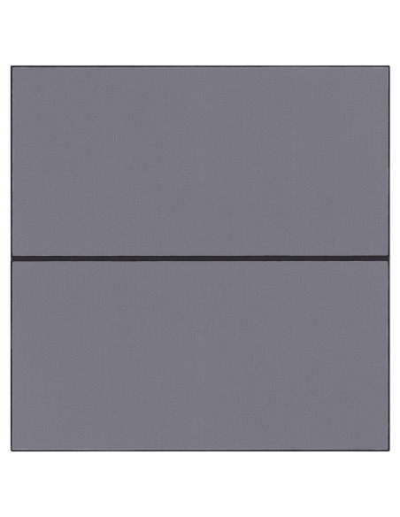 Tapis de batterie 200 x 200 cm - Noir/Blanc