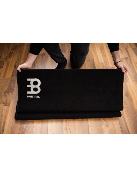 Tapis de batterie 200 x 200 cm - Noir/Blanc