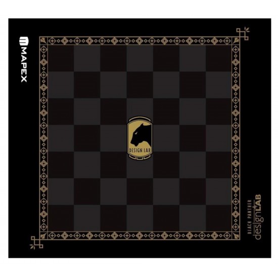 Drum rug Royal Chess Grid