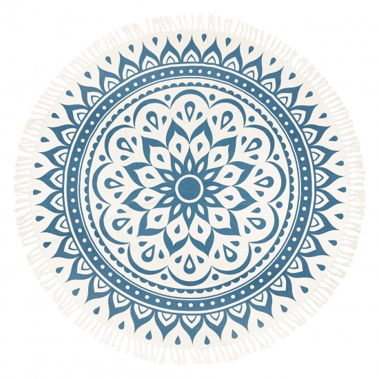 Meditation mat - Blue