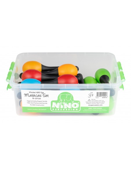 Set of 16 Small shaker maracas with box