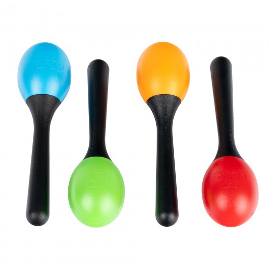 Lot de 4 maracas shaker
