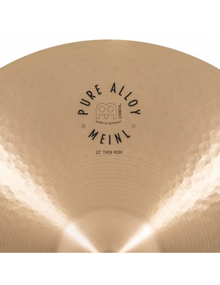 Ride Pure Alloy Thin 22" - Traditionnelle martelée