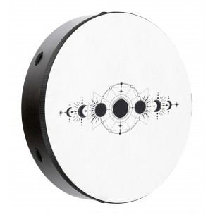 Ritual drum 16" Moon Phases