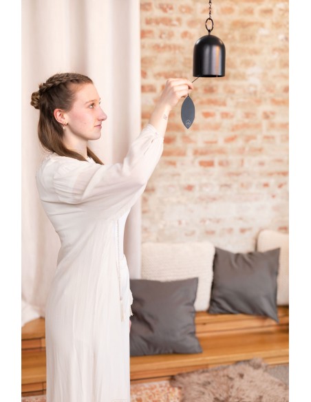Meditation bell Met 18" - Black