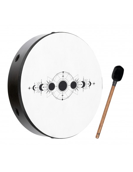 Ritual drum 16" Moon Phases