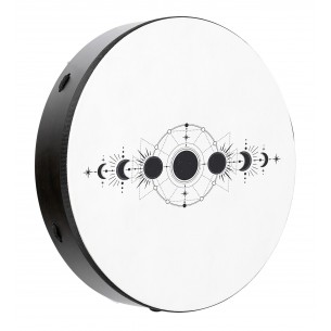 Ritual drum 18" Moon Phases