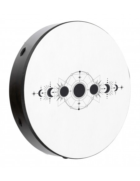 Ritual drum 18" Moon Phases