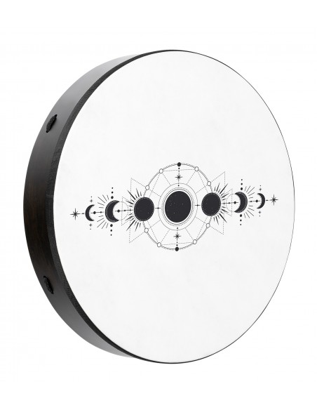 Ritual drum 20" Moon Phases