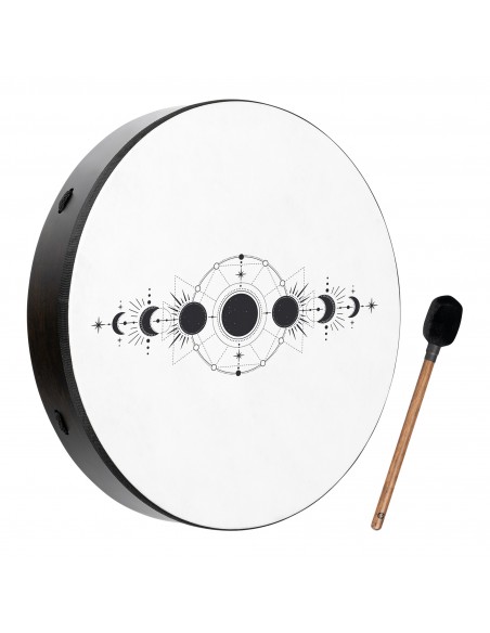 Ritual drum 20" Moon Phases