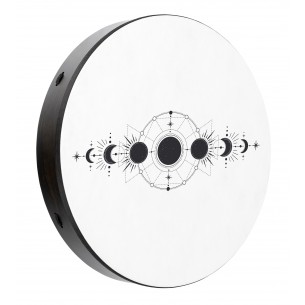 Ritual drum 22" Moon Phases