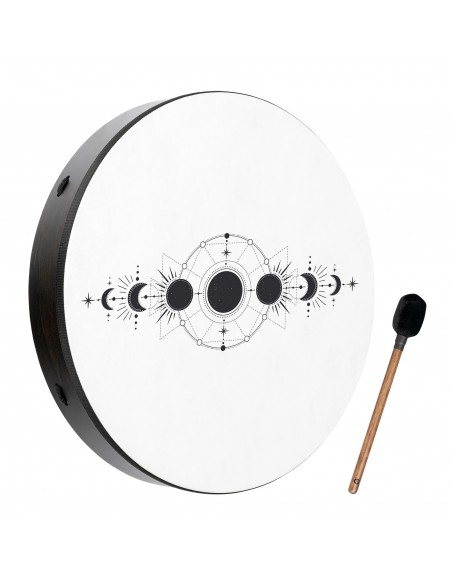 Ritual drum 22" Moon Phases