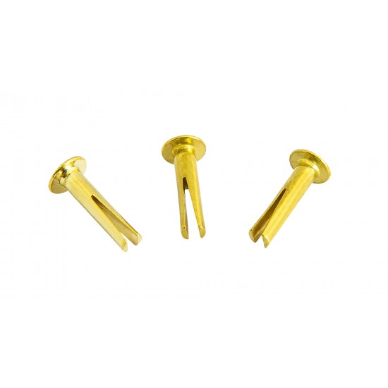 Lot de 3 rivets Sizzler pour cymbale - Laiton