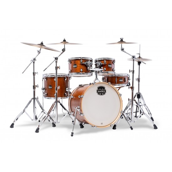 Mars Maple Fusion 5-piece shell pack 20" - Cortado Satin