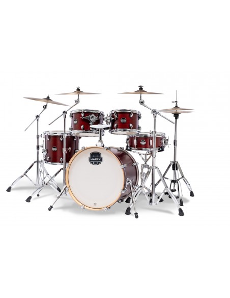 Mars Maple Fusion 5-piece shell pack 20" - Merlot Satin