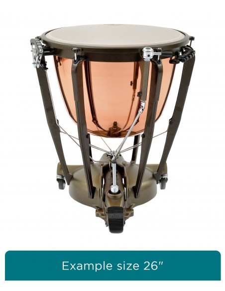 Timpani Symphonic Grand 23" hand fine-tuning - Polished copper