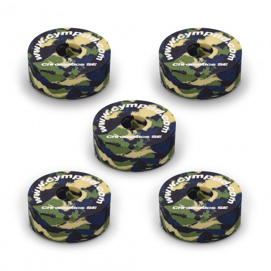 Set of 5 Chromatics dampening pads - Camouflage