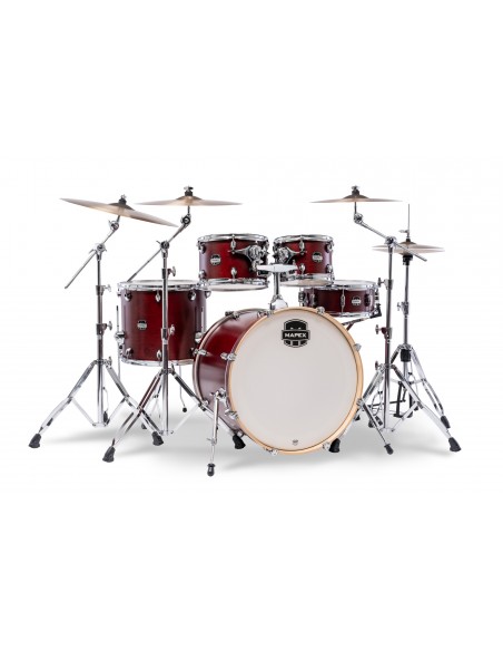 5 fûts Mars Maple Stage 22" - Merlot Satin