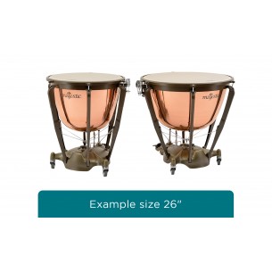 Timpani Symphonic Grand 29" hand fine-tuning - Polished copper