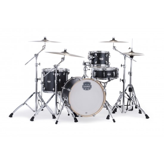 4 fûts Mars Maple Bebop 18" - Matte Black