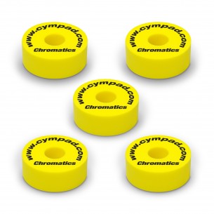 Set de 5 pads d'atténuation Chromatics - Jaune