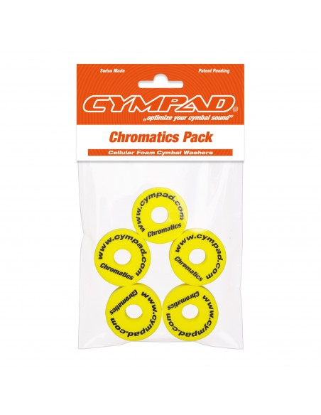Set of 5 Chromatics dampening pads - Yellow