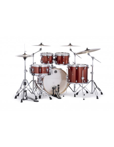 Mars Birch Stage 5-piece shell pack 22" - Blood Orange Sparkle