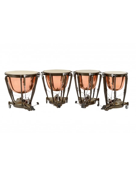 Timbale Symphonic Grand 23" accord fin main et pied - Cuivre poli
