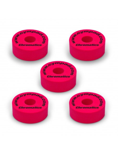 Set of 5 Chromatics dampening pads - Red