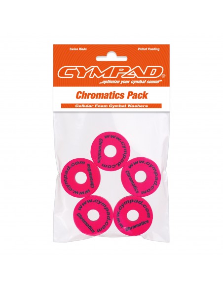 Set of 5 Chromatics dampening pads - Red