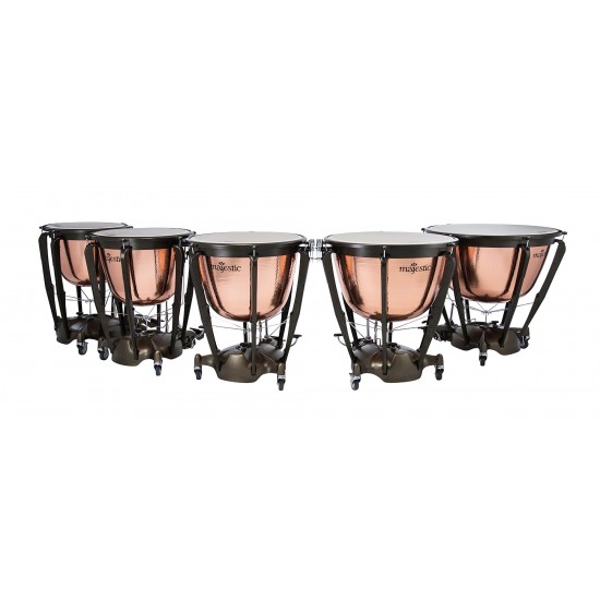 Timbale Symphonic Grand 23" accord fin main et pied - Cuivre martelé